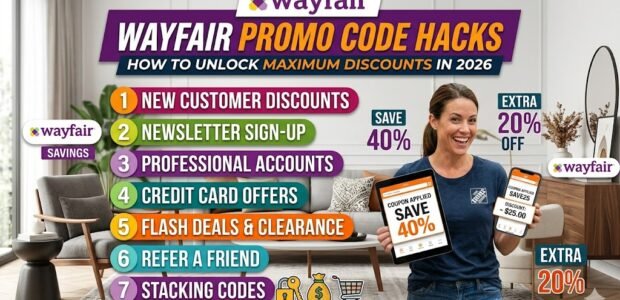 Wayfair Promo Code Hacks: How to Unlock Maximum Discounts in 2026